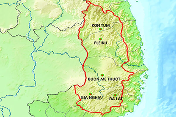 Vùng đất trồng cà phê nổi tiếng ở Việt Nam 