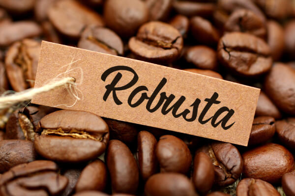 Giá cà phê Robusta.