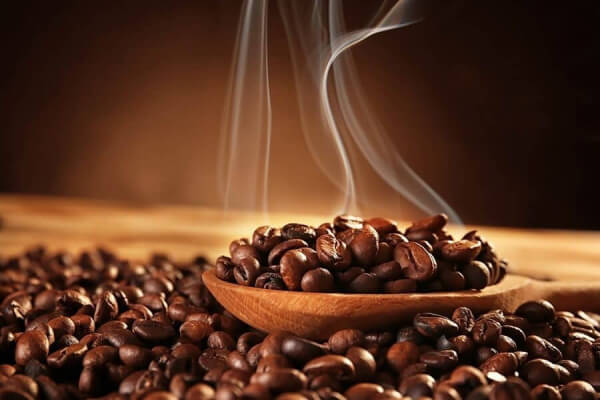 Quá trình rang sẽ giúp cà phê có hương vị ngon